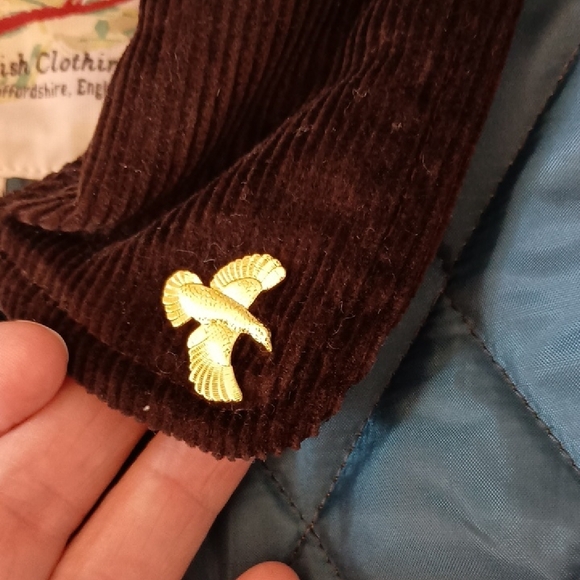 John Partridge Quilted Moorland Gilet Teal Sleeveless Vest with Black Trim - Picture 7 of 8